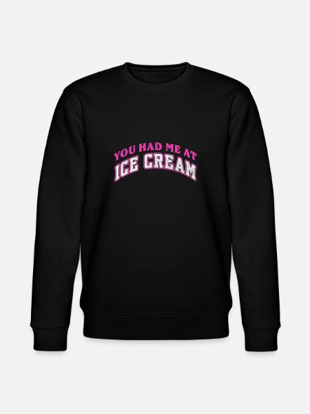 Eiscreme - Stanley/Stella Unisex Bio-Sweatshirt CHANGER  - Schwarz