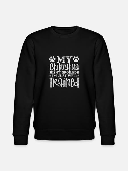 Chihuahua - Stanley/Stella CHANGER Unisex Organic Sweatshirt - black