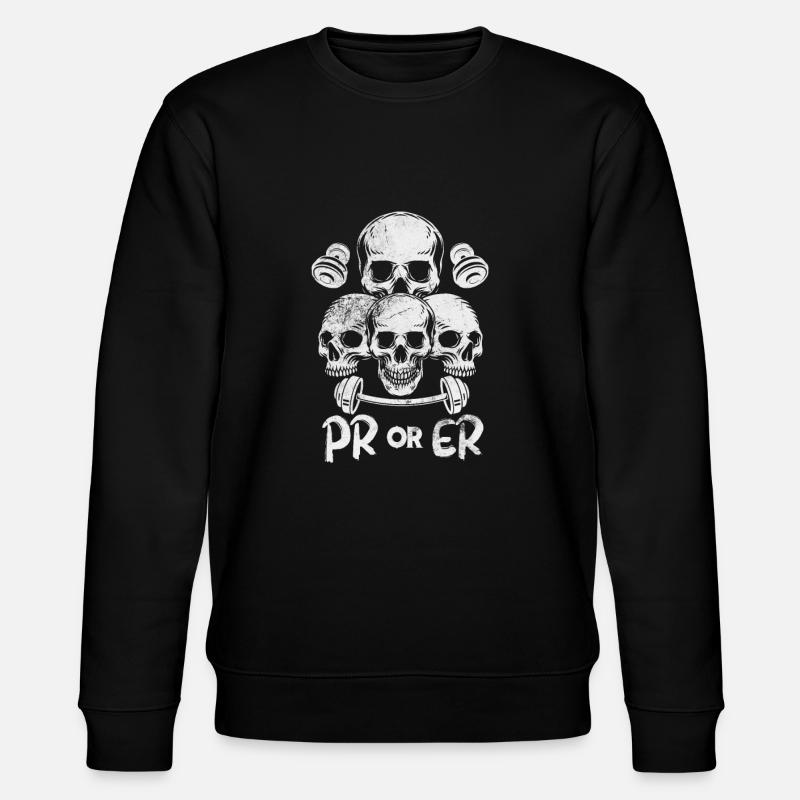 Bodybuilder - Stanley/Stella CHANGER Unisex Organic Sweatshirt - black