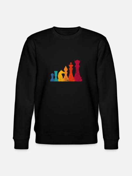 Chess - Stanley/Stella CHANGER Unisex Organic Sweatshirt - black