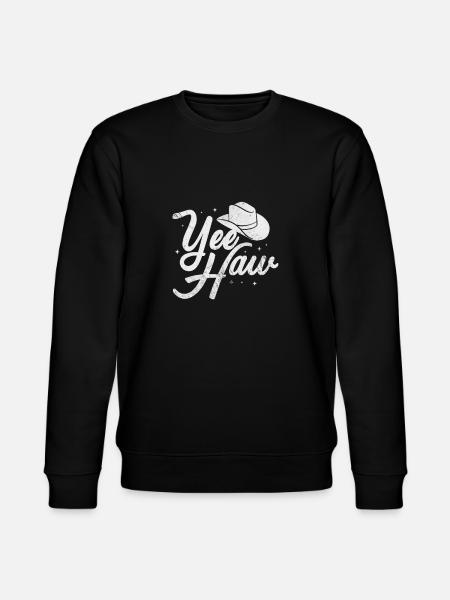 Cowboy - Stanley/Stella CHANGER Unisex Organic Sweatshirt - black