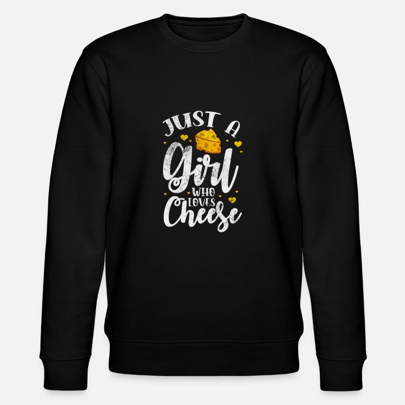 Käse - Stanley/Stella Unisex Bio-Sweatshirt CHANGER  - Schwarz