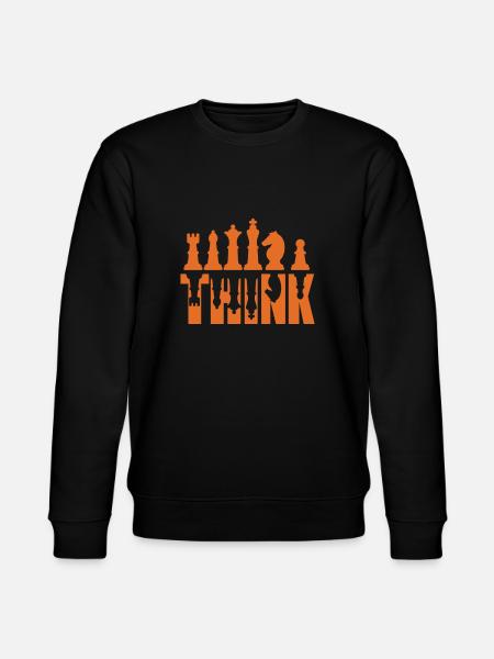 Chess Chessboard Checkmate Chess Player - Stanley/Stella CHANGER Unisex Organic Sweatshirt - black