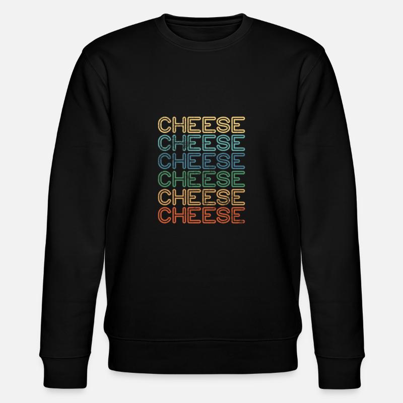 Käse - Stanley/Stella Unisex Bio-Sweatshirt CHANGER  - Schwarz