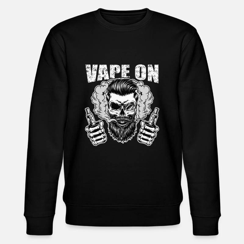 Vape sur vaper - Sweat bio CHANGER Stanley/Stella Unisexe - noir
