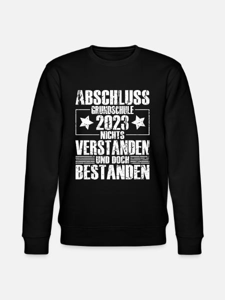 Abschluss 2023 Grundschule - Stanley/Stella Unisex Bio-Sweatshirt CHANGER  - Schwarz