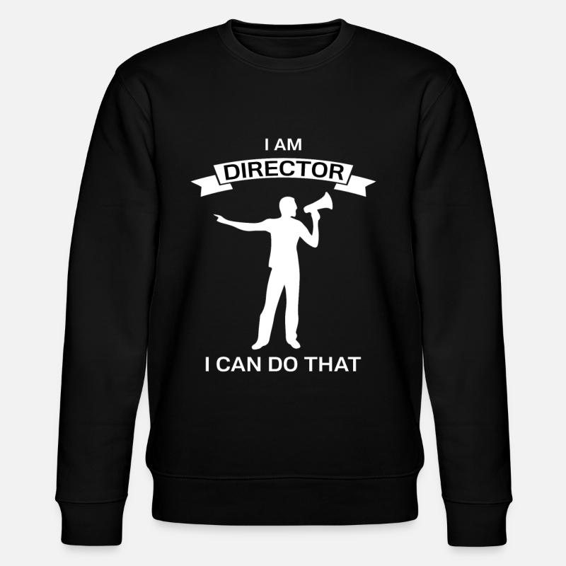 Director Director - Stanley/Stella CHANGER Unisex Organic Sweatshirt - black