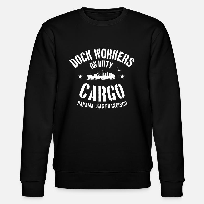 Dock workers on duty - Sweat bio CHANGER Stanley/Stella Unisexe - noir