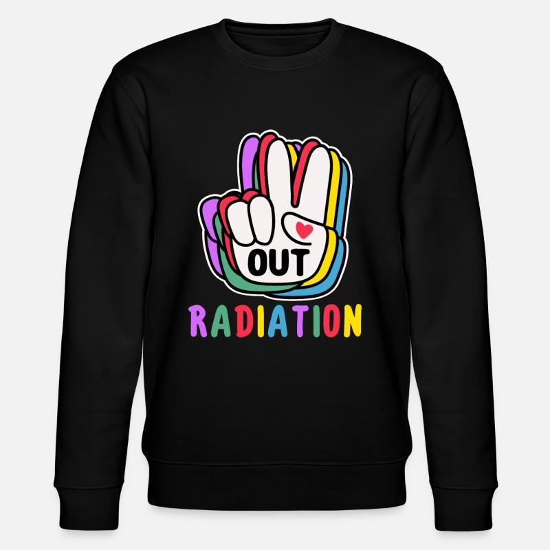 Out Radiation Strahlentherapie Ende - Stanley/Stella Unisex Bio-Sweatshirt CHANGER  - Schwarz