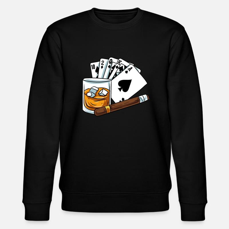 Verre à whisky - Sweat bio CHANGER Stanley/Stella Unisexe - noir