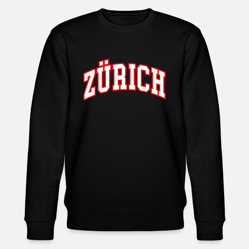 Zurich - Sweat bio CHANGER Stanley/Stella Unisexe - noir