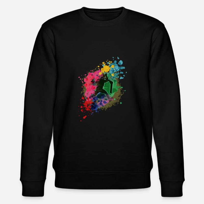 Scooter Tretroller Stunts Skatepark - Stanley/Stella Unisex Bio-Sweatshirt CHANGER  - Schwarz