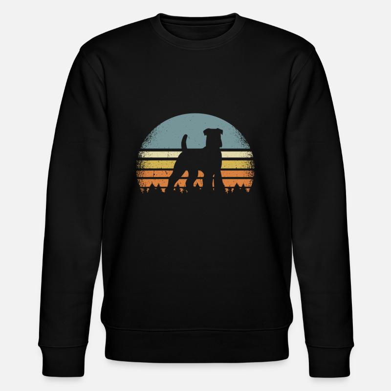 Airedale Terrier - Sweat bio CHANGER Stanley/Stella Unisexe - noir