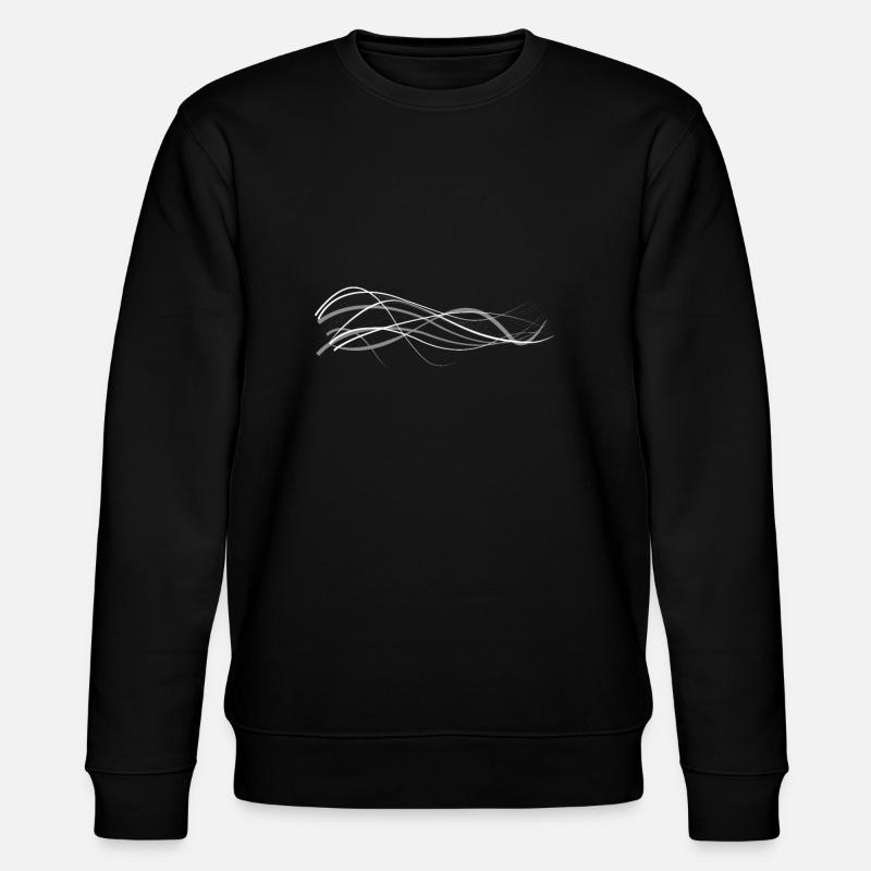 Welle - Stanley/Stella Unisex Bio-Sweatshirt CHANGER  - Schwarz