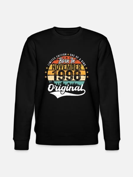 Legendary since November 1998 - 1998 - Stanley/Stella CHANGER Unisex Organic Sweatshirt - black