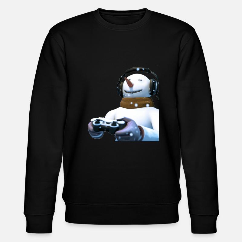 Gamer Gaming Zocker - Stanley/Stella Unisex Bio-Sweatshirt CHANGER - Schwarz