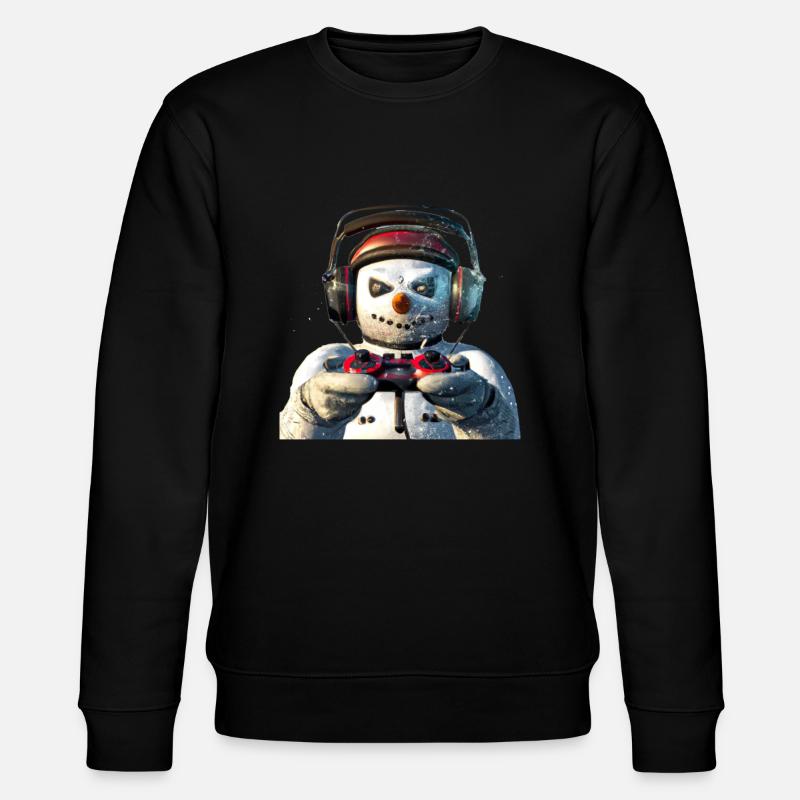Manette de jeu Snowman - Sweat bio CHANGER Stanley/Stella Unisexe - noir