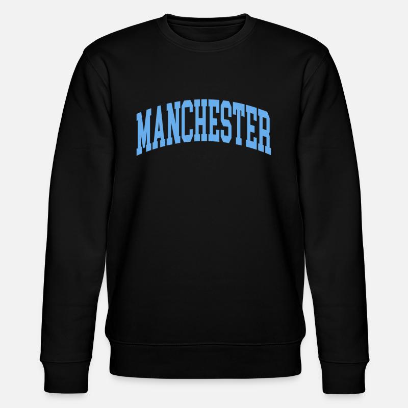 manchester - Stanley/Stella Unisex Bio-Sweatshirt CHANGER  - Schwarz