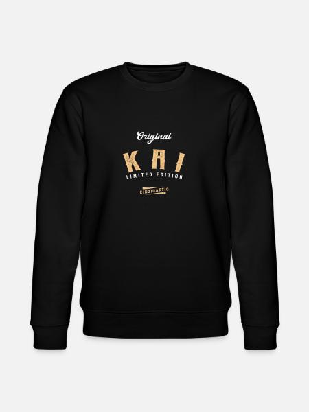 Kai Limited Edition - Stanley/Stella Unisex Bio-Sweatshirt CHANGER  - Schwarz