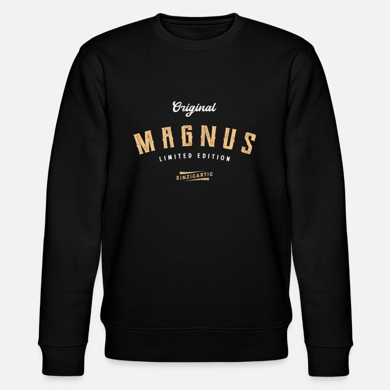 Magnus Limited Edition - Stanley/Stella Unisex Bio-Sweatshirt CHANGER - Schwarz