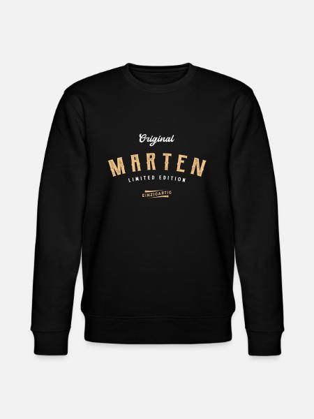 Marten Limited Edition - Stanley/Stella Unisex Bio-Sweatshirt CHANGER - Schwarz