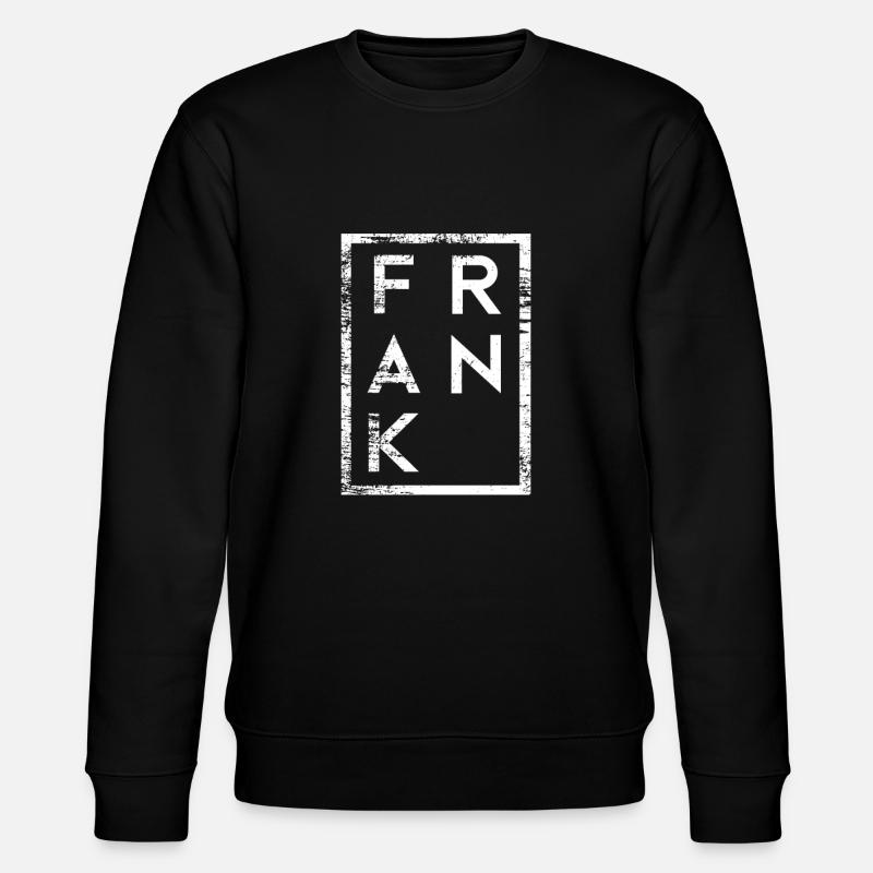 Frank Minimalismus - Stanley/Stella Unisex Bio-Sweatshirt CHANGER  - Schwarz