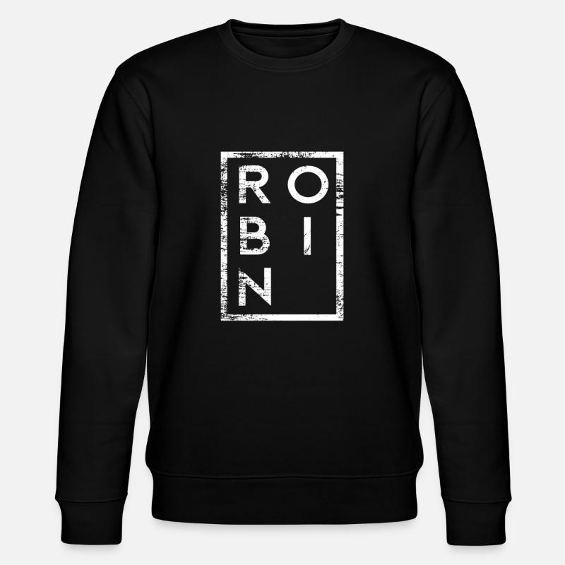 Robin Minimalisme - Sweat bio CHANGER Stanley/Stella Unisexe - noir