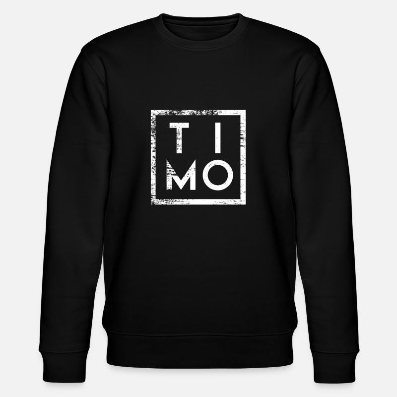 Timo Minimalisme - Sweat bio CHANGER Stanley/Stella Unisexe - noir