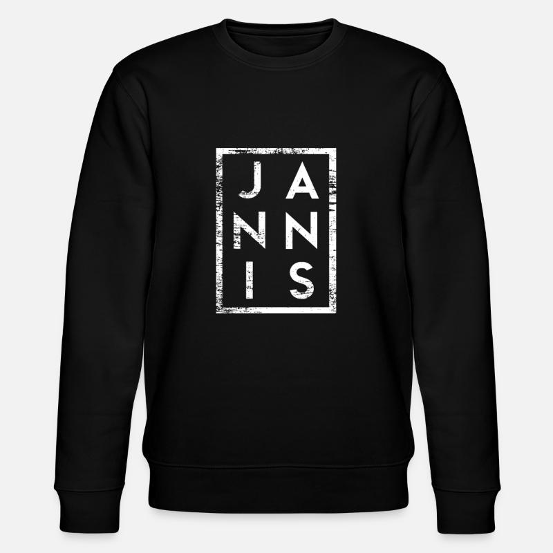 Jannis Minimalisme - Sweat bio CHANGER Stanley/Stella Unisexe - noir