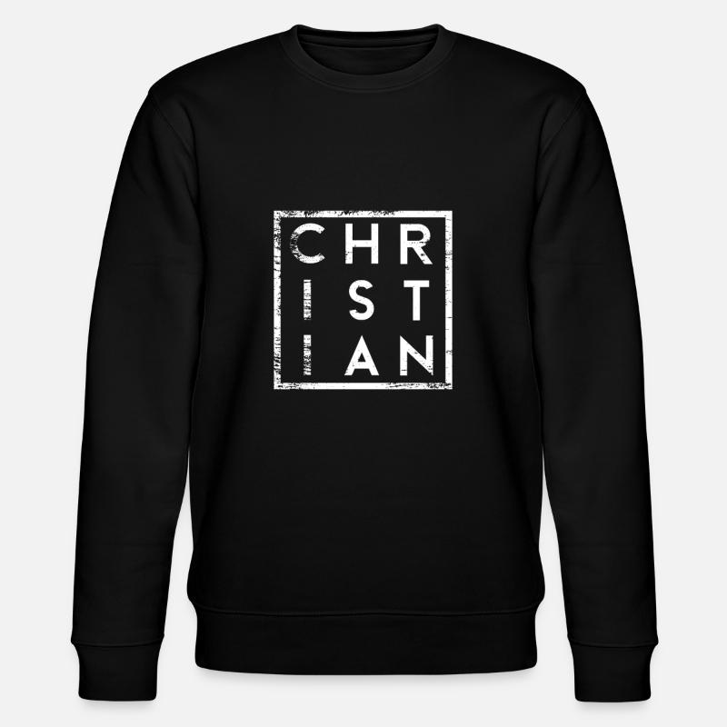 Minimalisme chrétien - Sweat bio CHANGER Stanley/Stella Unisexe - noir