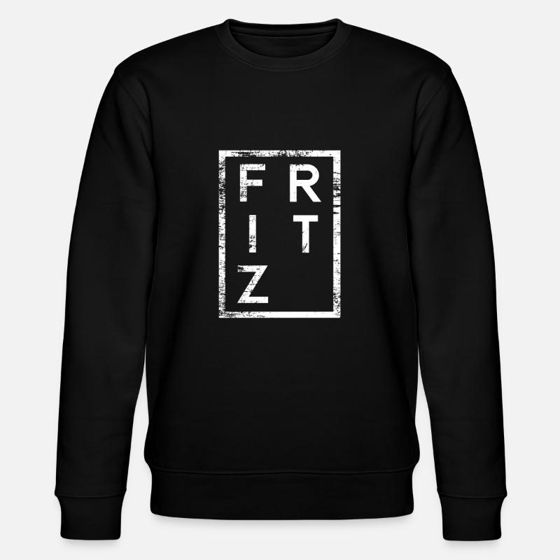Fritz Minimalism - Stanley/Stella CHANGER Unisex Organic Sweatshirt - black