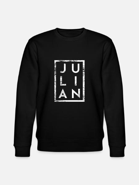Julian Minimalism - Stanley/Stella CHANGER Unisex Organic Sweatshirt - black