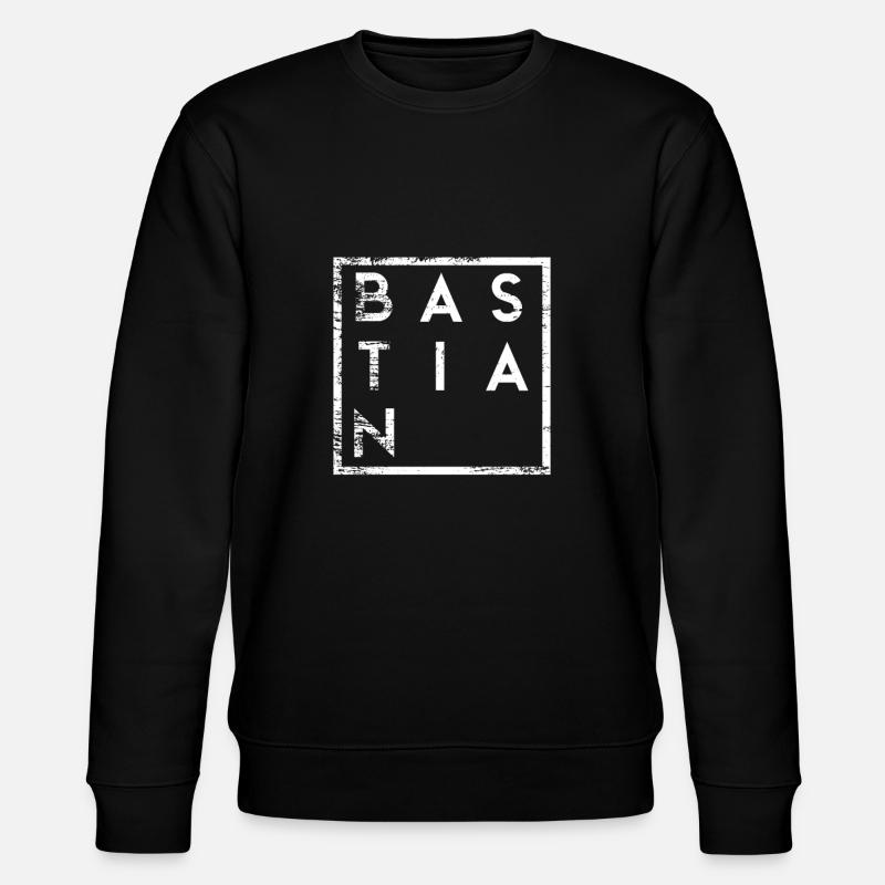 Bastian Minimalisme - Sweat bio CHANGER Stanley/Stella Unisexe - noir