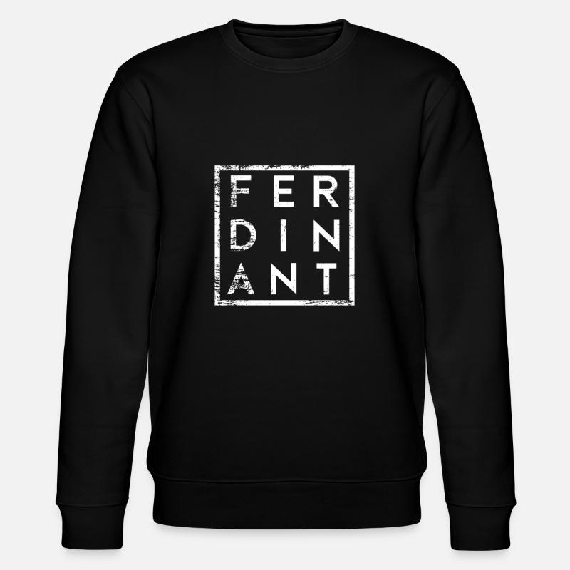 Ferdinand Minimalisme - Sweat bio CHANGER Stanley/Stella Unisexe - noir