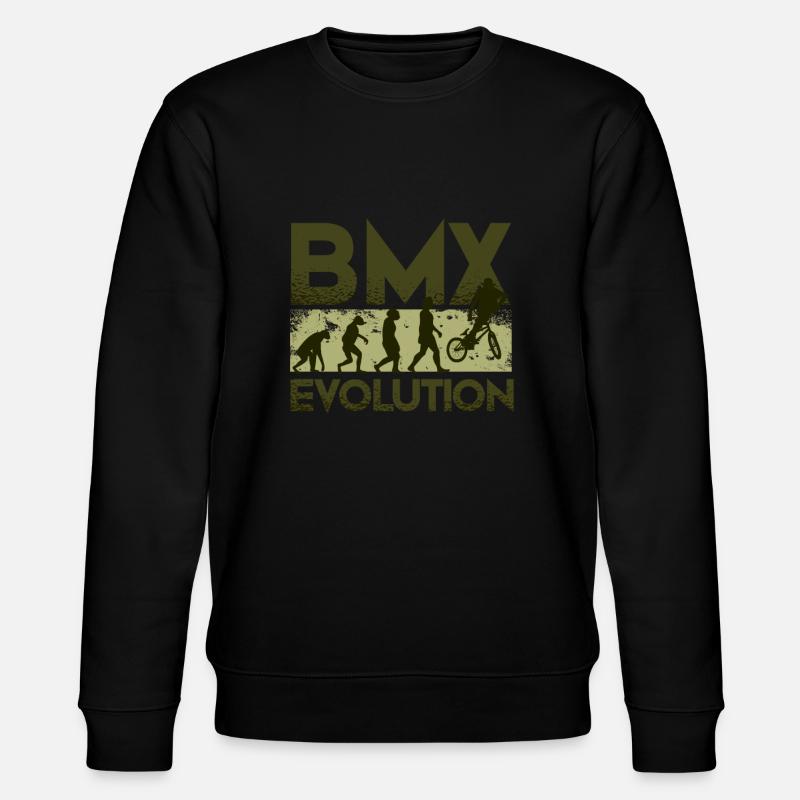 BMX Evolution - Sweat bio CHANGER Stanley/Stella Unisexe - noir