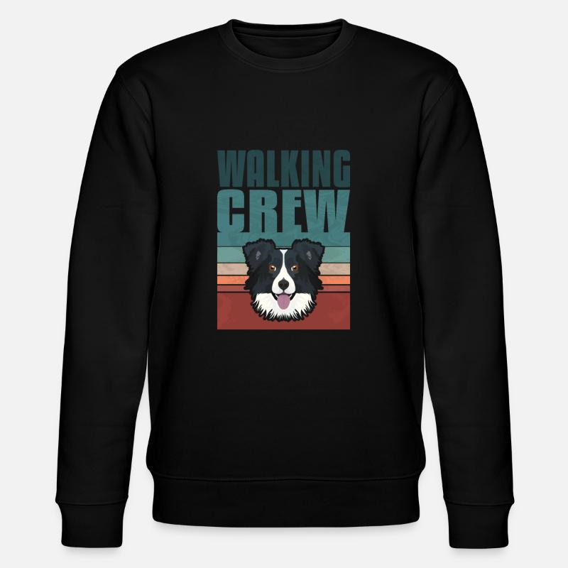 Equipage, Border Collie - Sweat bio CHANGER Stanley/Stella Unisexe - noir