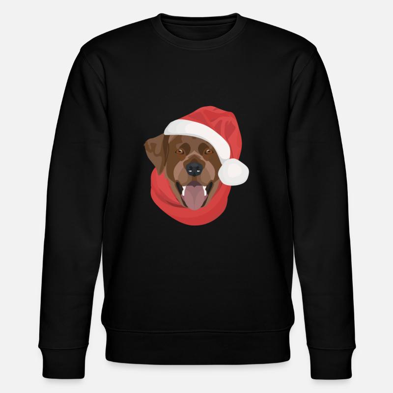 Noël du Labrador - Sweat bio CHANGER Stanley/Stella Unisexe - noir