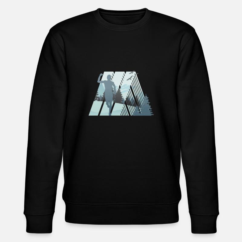 Marathon, TrailRunning Runner - Sweat bio CHANGER Stanley/Stella Unisexe - noir