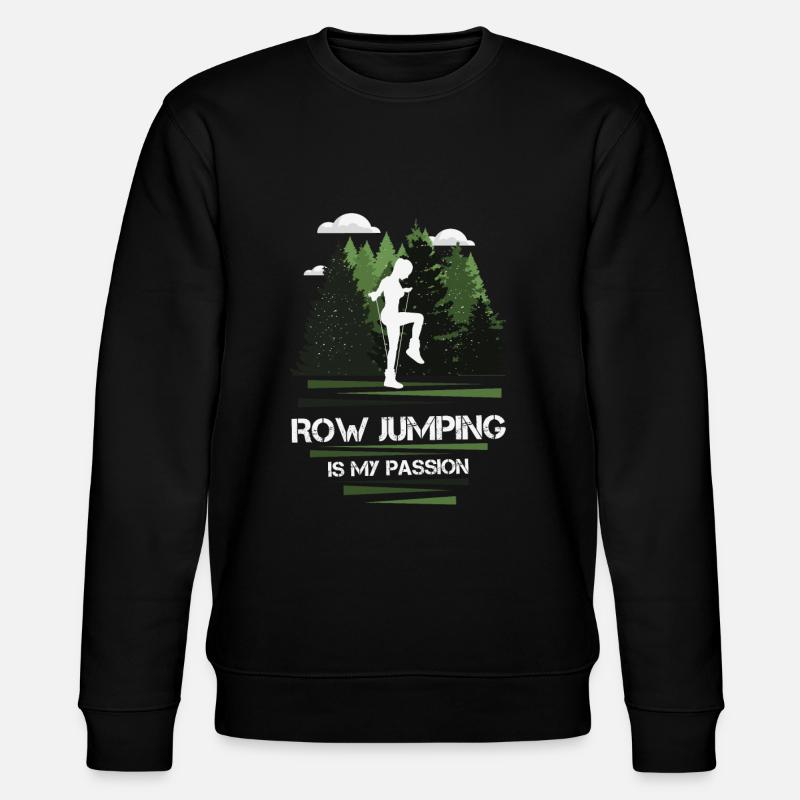 Rope Jumping Passion - Stanley/Stella Unisex Bio-Sweatshirt CHANGER  - Schwarz