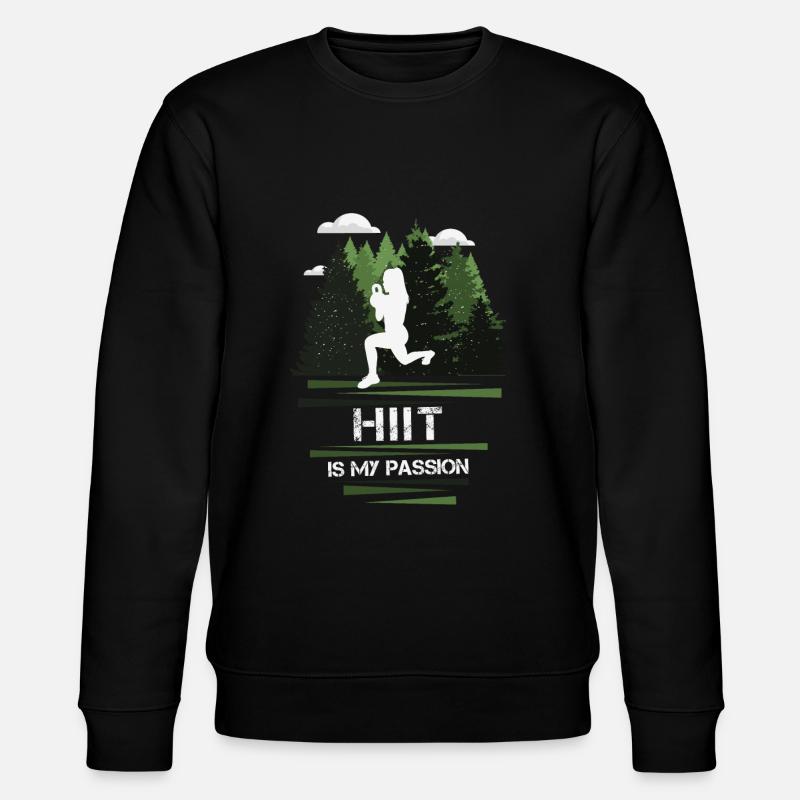HIIT Passion - Sweat bio CHANGER Stanley/Stella Unisexe - noir