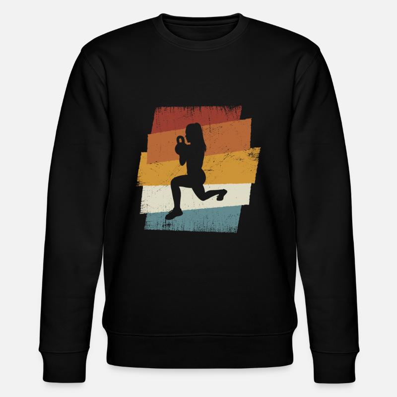 HIIT rétro - Sweat bio CHANGER Stanley/Stella Unisexe - noir