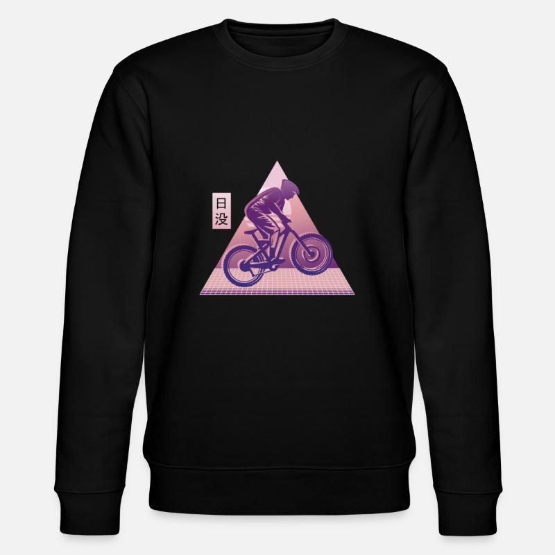 Vaporwave Descente - Sweat bio CHANGER Stanley/Stella Unisexe - noir