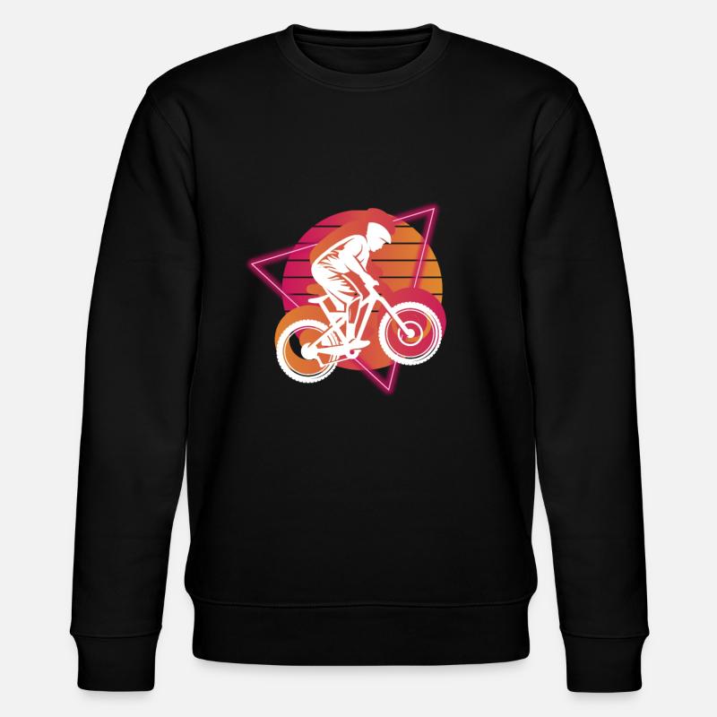 Vaporwave Descente - Sweat bio CHANGER Stanley/Stella Unisexe - noir