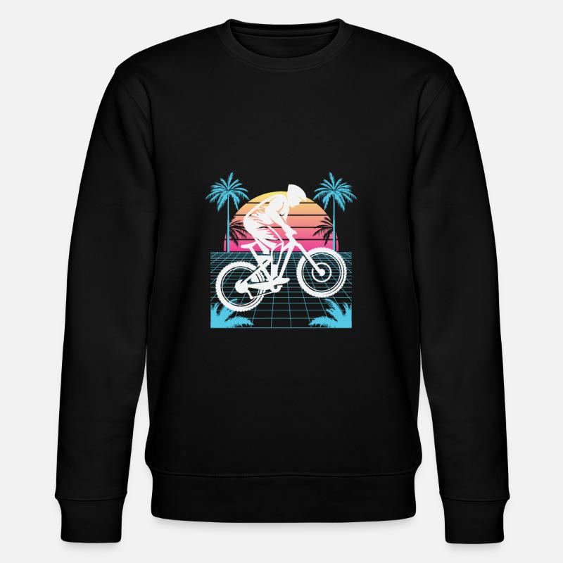 Vaporwave Descente - Sweat bio CHANGER Stanley/Stella Unisexe - noir