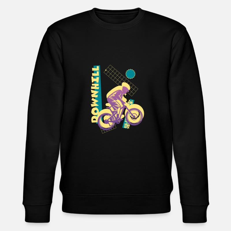 Vaporwave Descente - Sweat bio CHANGER Stanley/Stella Unisexe - noir