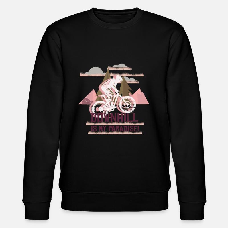 VTT de descente - Sweat bio CHANGER Stanley/Stella Unisexe - noir