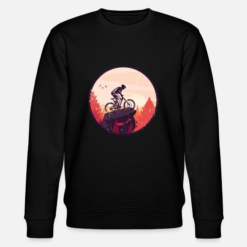 VTT de descente - Sweat bio CHANGER Stanley/Stella Unisexe - noir