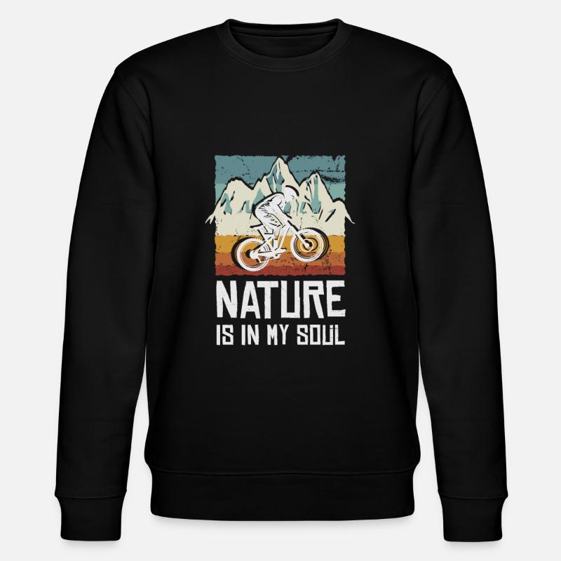 Descente, VTT - Sweat bio CHANGER Stanley/Stella Unisexe - noir