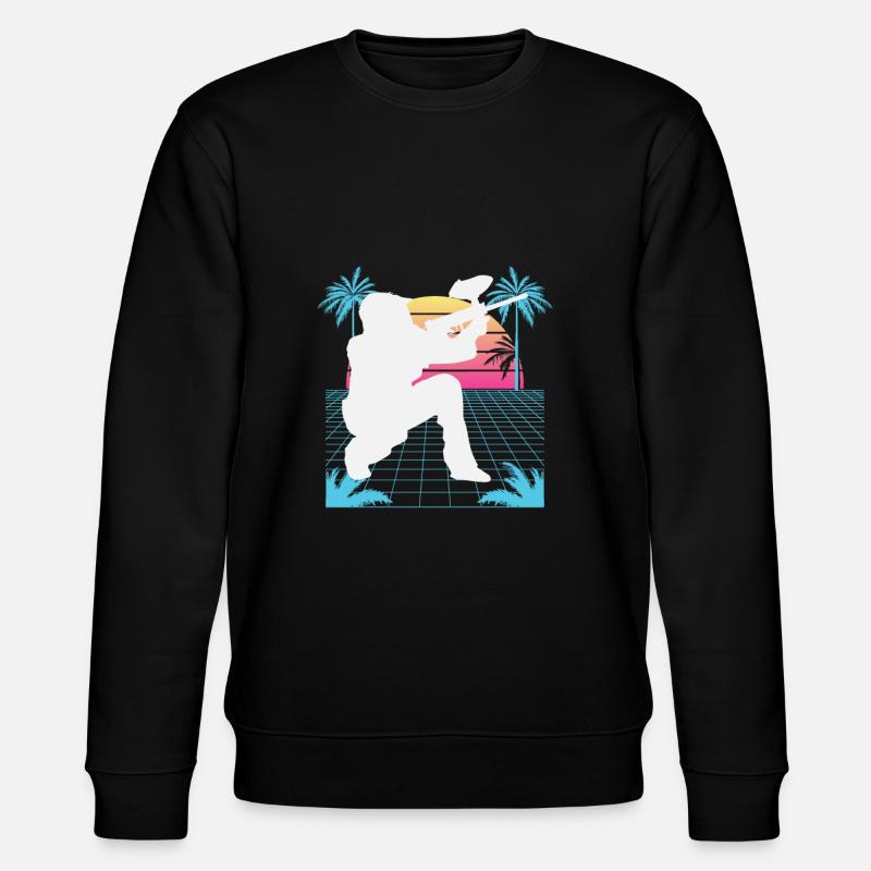 Vaporwave Paintball - Sweat bio CHANGER Stanley/Stella Unisexe - noir