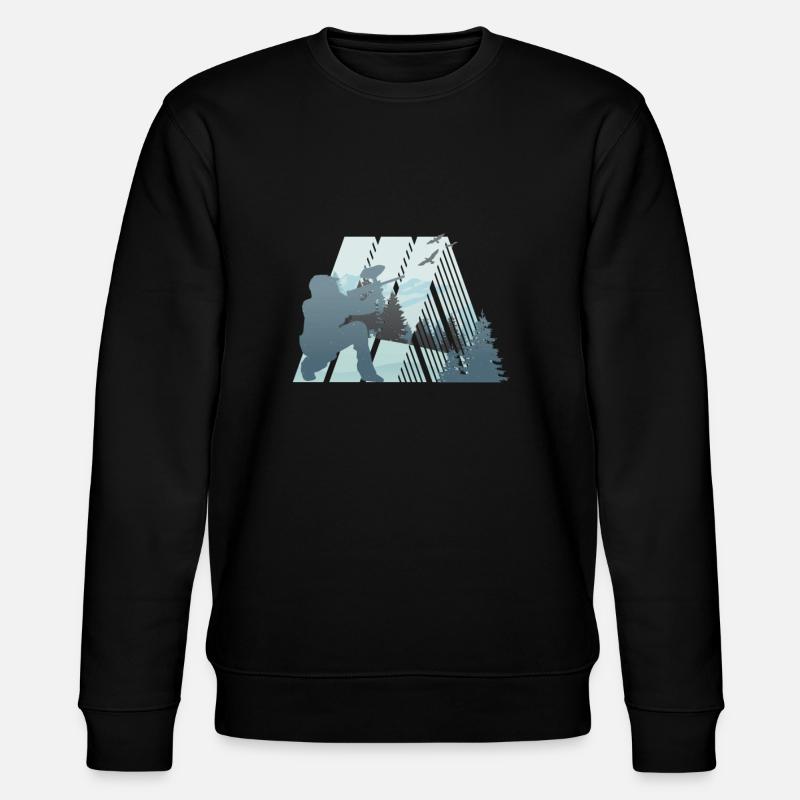Paintball Paintball Player - Stanley/Stella CHANGER Unisex Organic Sweatshirt - black